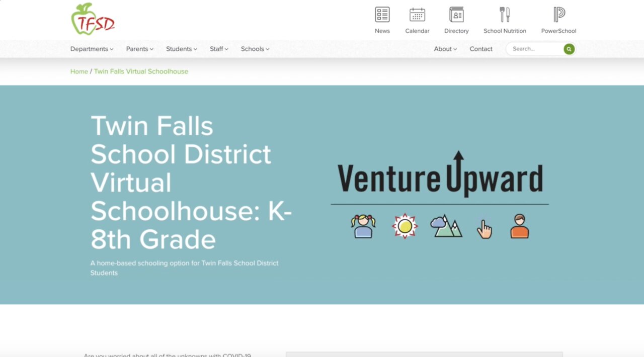 Twin Falls School District offering "Virtual Schoolhouse" this fall