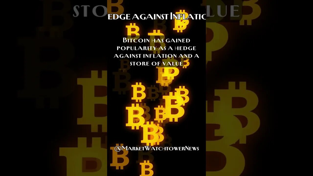 Hedge against Inflation: Bitcoin as a Hedge against Inflation - Fact #19 #shorts