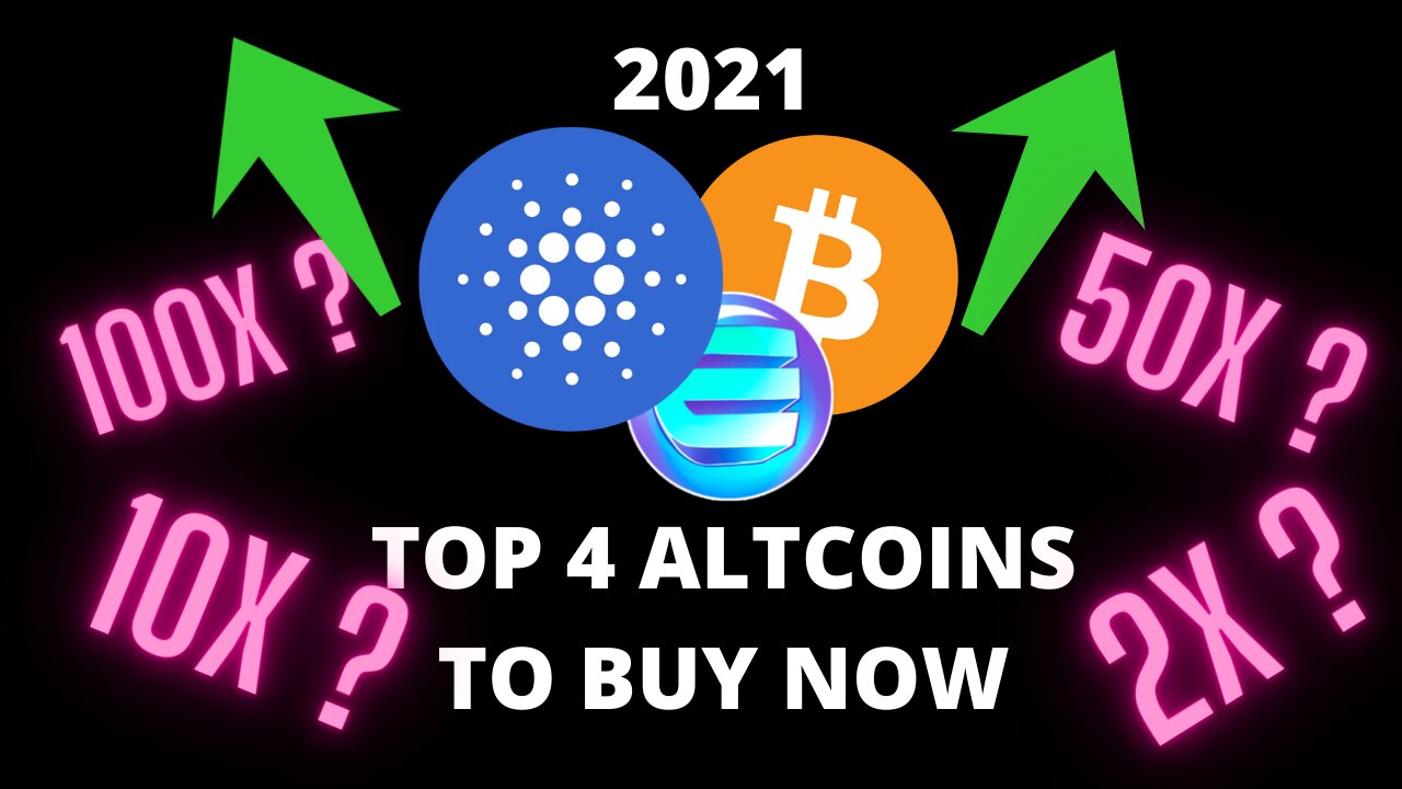 TOP 4 Altcoins to BUY RIGHT NOW 🚨 (April 2021)