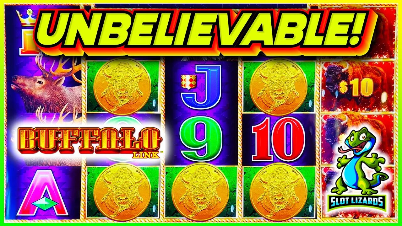 MOST EPIC! UNBELIEVABLE! BETTER THAN JACKPOT! Buffalo Link Slot