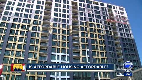 Affordable housing in Denver: Not always as advertised