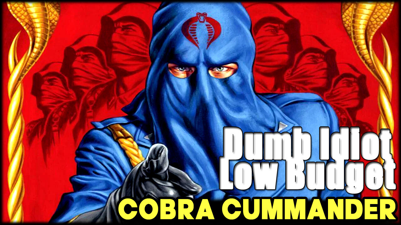 COBRA CUMMANDER | funny cartoon voiceover | Gi Joe voice overs