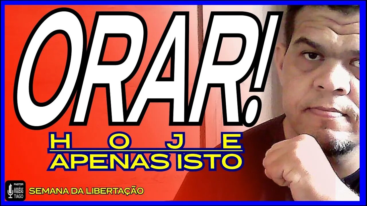 🔴SEMANA DA LIBERTAÇÃO - OREMOS - Pr Miquéias Tiago [LIVE #ep252]