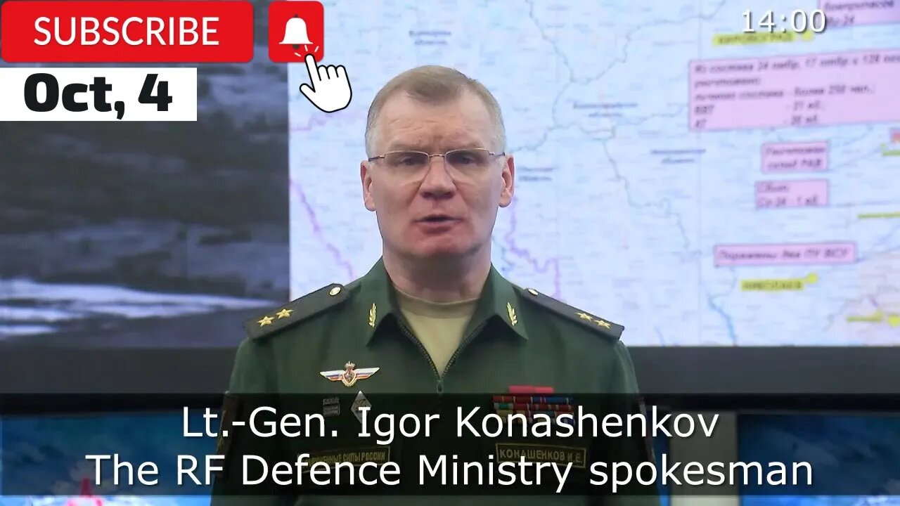 Russian Defence Ministry report on the progress of the special military operation in Ukraine!