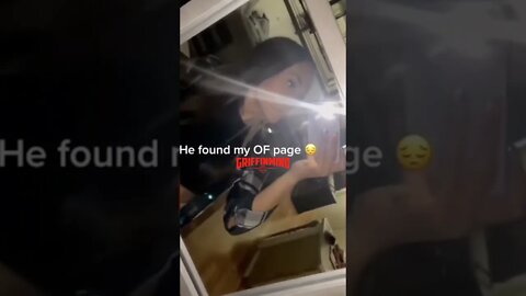 Man finds Girlfriends Secret onlyfans and walks away.. #shorts