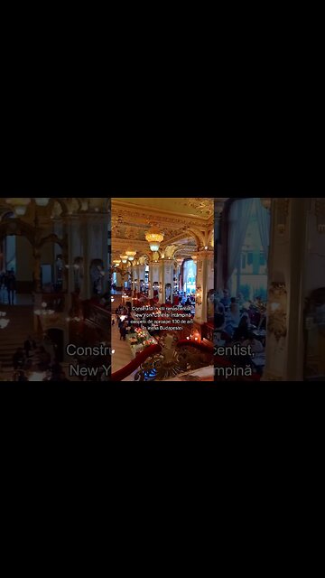 The most beautiful cafe in the world, New York Cafe, Budapest