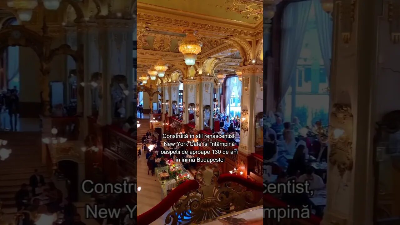 The most beautiful cafe in the world, New York Cafe, Budapest