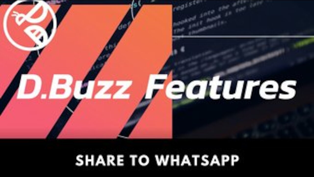 D.Buzz Features : Share to Whatsapp