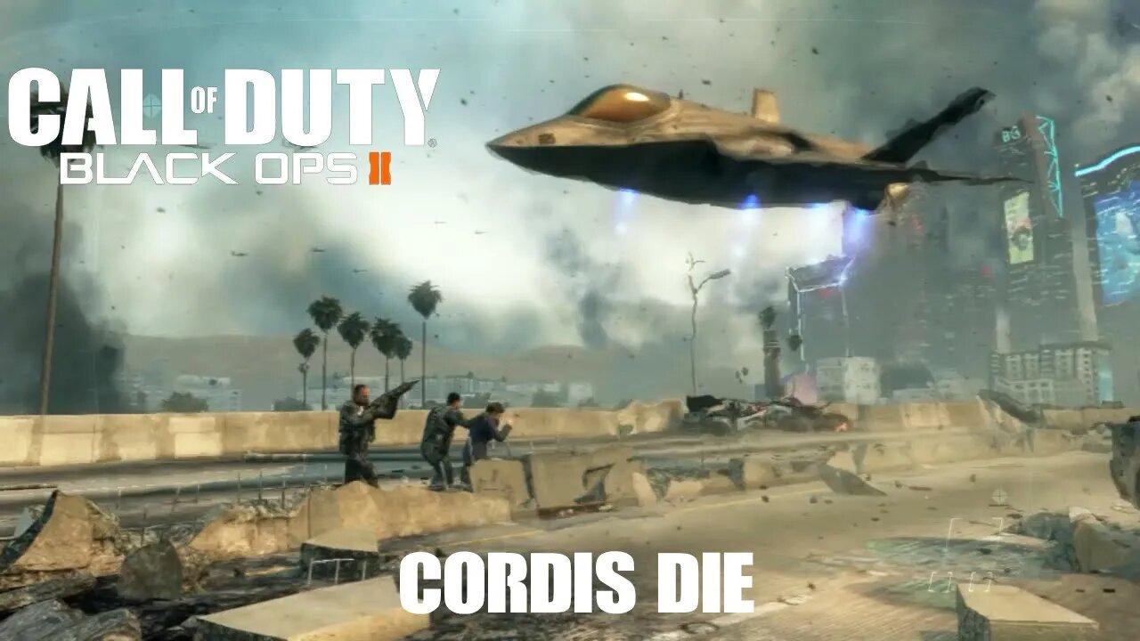 Black Ops 2 Campaign Mission Cordis Die Gameplay