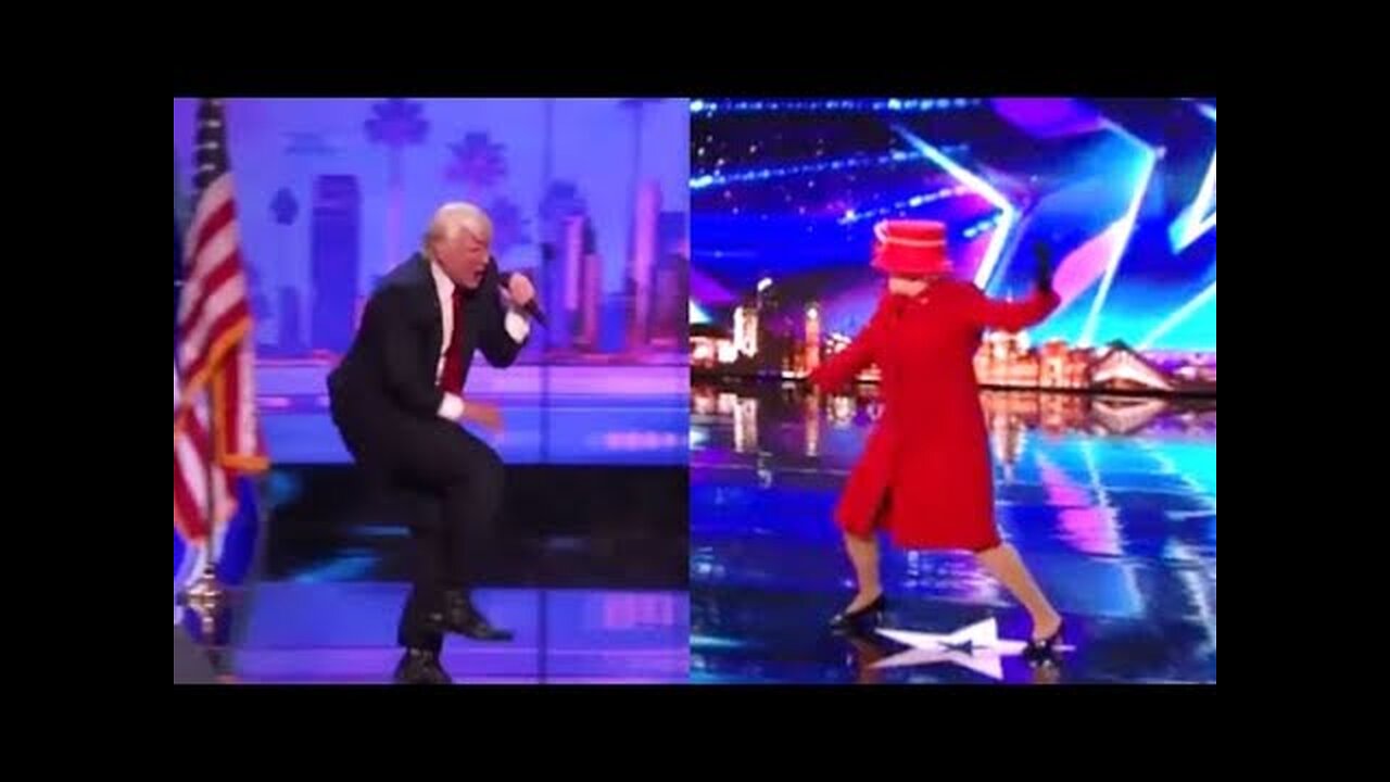 President Donald Trump vs. Queen Elizabeth EPIC Dance Off - Who Wins?