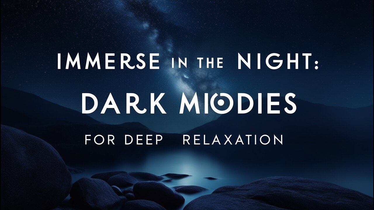 Midnight Serenity Dark Relaxing Melodies for Deep Calm