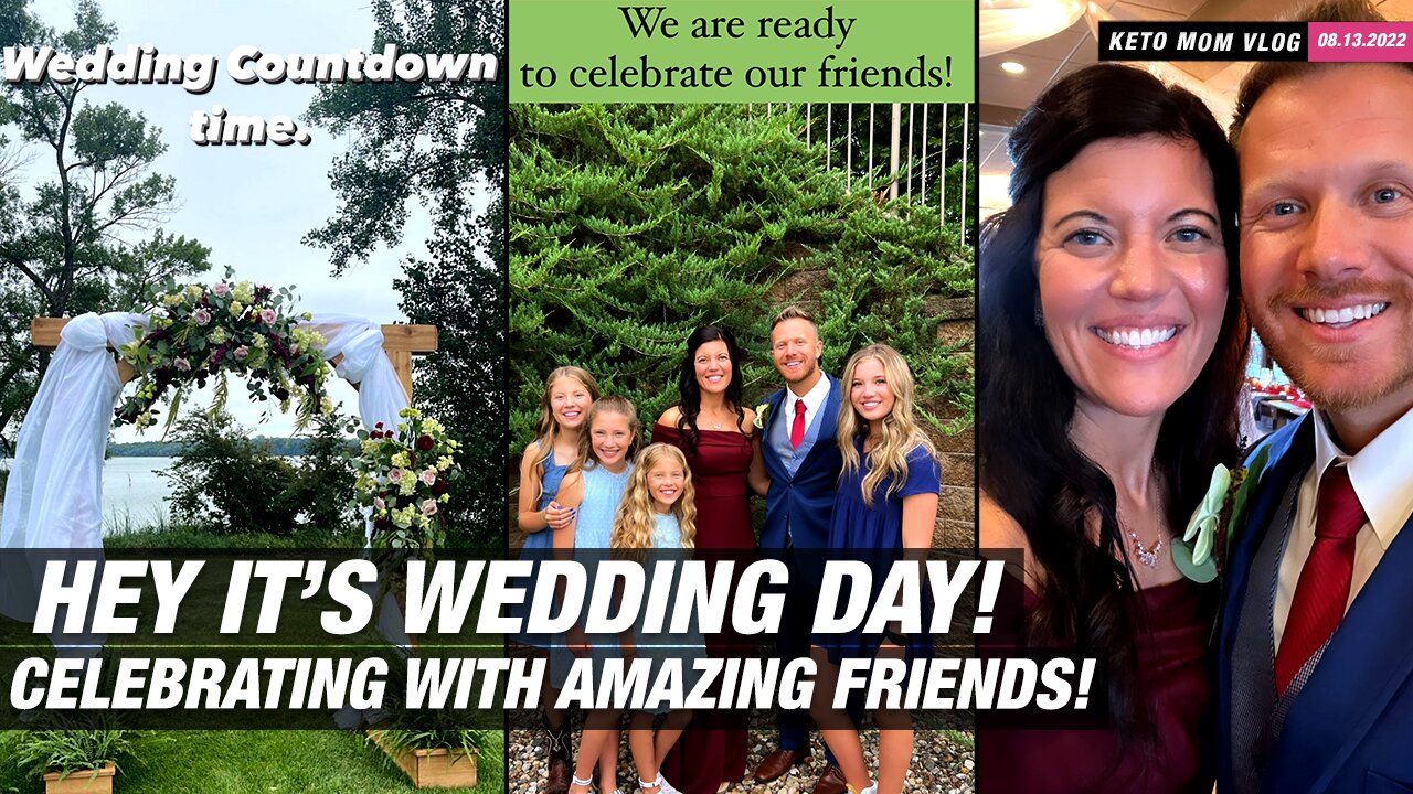 We're At A Wedding! Amazing Day! | KETO Mom Vlog