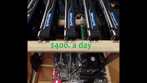 Making $400 A Day Mining Etherium