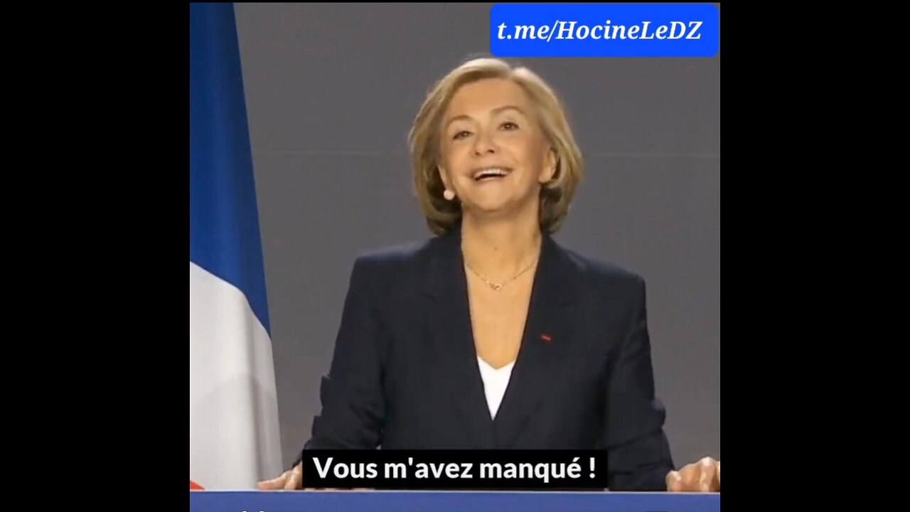 Une vraie comédienne Pécresse !!!