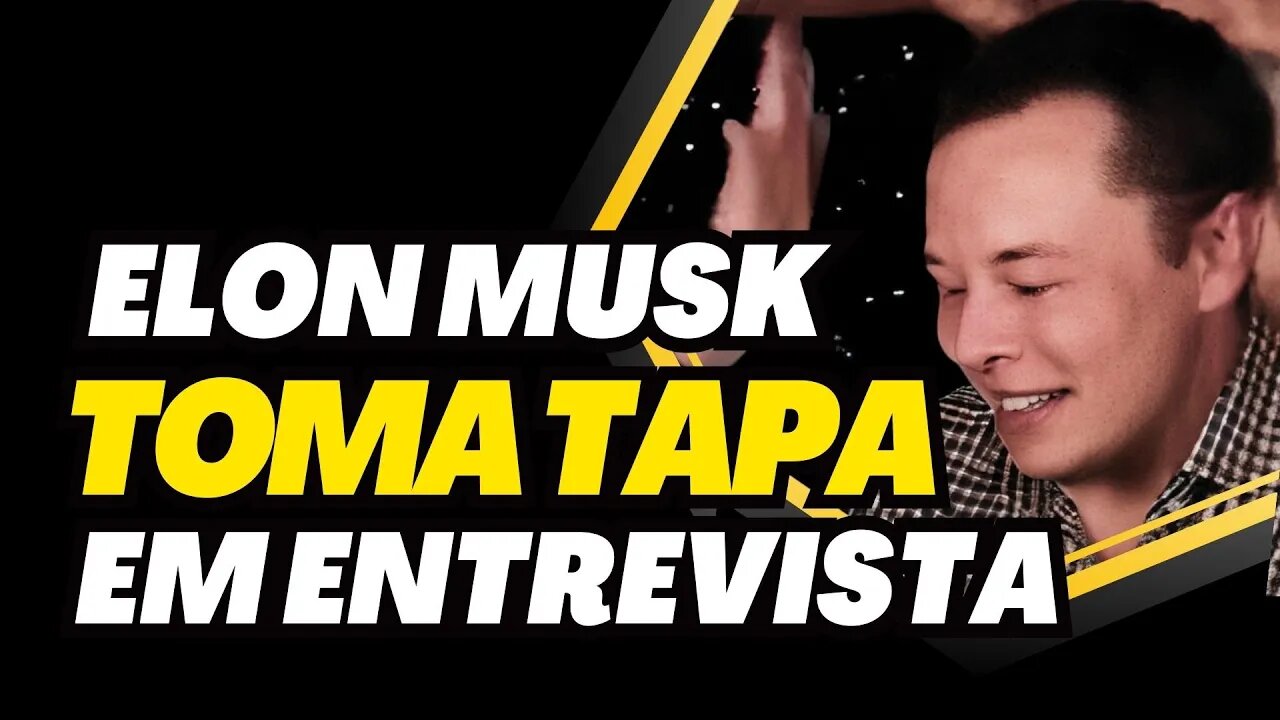 Elon Musk TOMA TAPA em entrevista! INACREDITÁVEL!