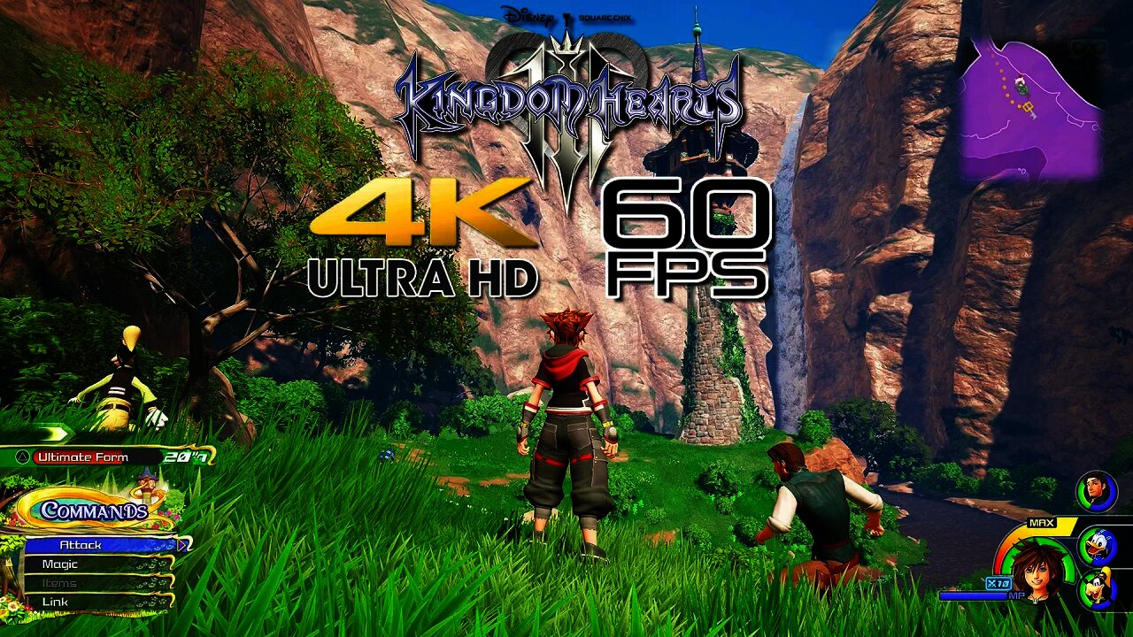 Kingdom Hearts 3 Next Gen 4K 60FPS Gameplay (PS5/Xbox Series X)