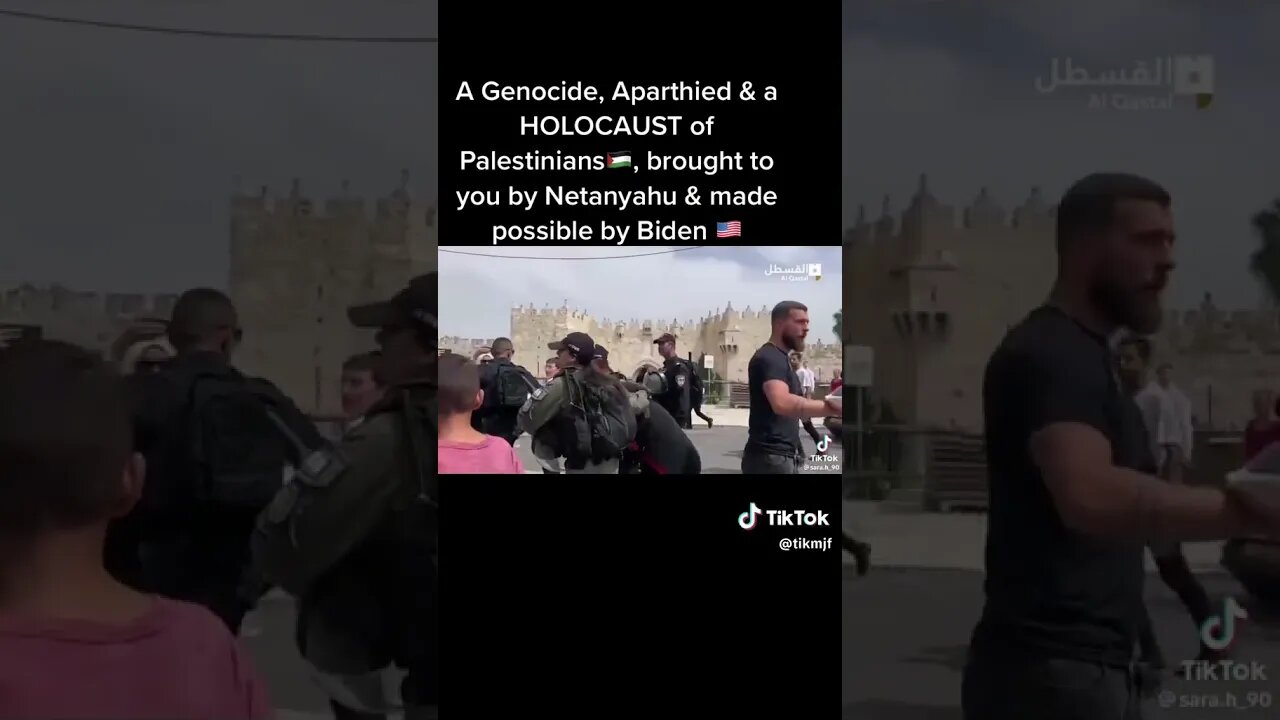 Apartheid, Genocide, Holocaust, Made Possible By Biden Administration