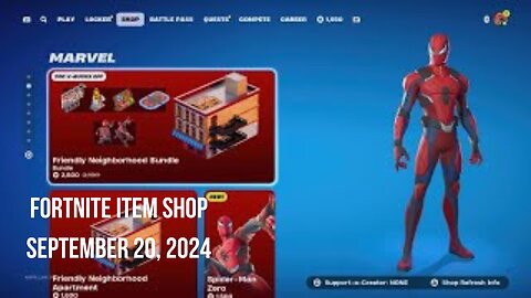 Fortnite Item Shop|September 20, 2024(*New* Lego Bundles)