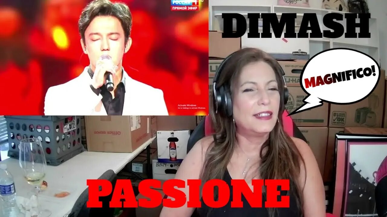 Dimash - Passione | TSEL Dimash Reaction #reaction