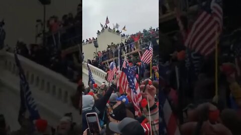 Unseen Footage: MAGA protesters at the #uscapitol #january6th #shorts