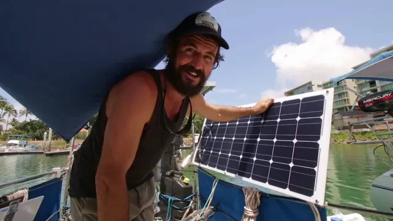 A Half Hour of Solar Power: Our New Solar Installation - Free Range Sailing Ep 74