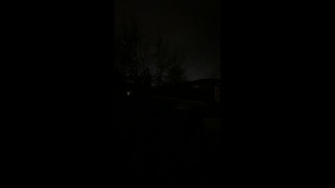 It’s dark outside