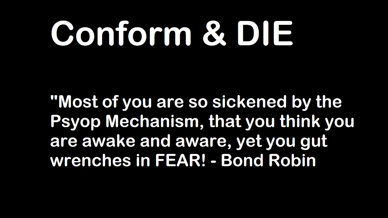 Conform and DIE