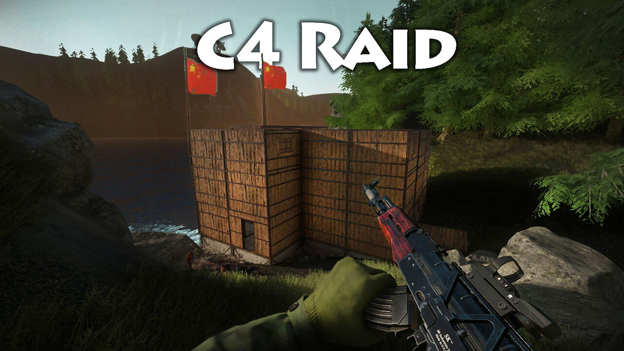 Raiding with C4 Miscreated