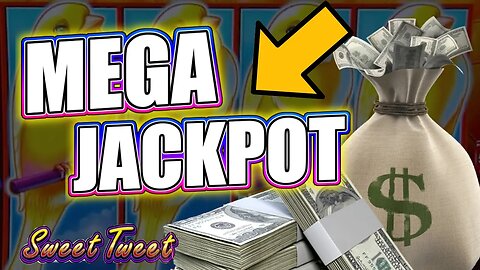 MEGA JACKPOT on SWEET TWEET DROP N LOCK! MAX BET