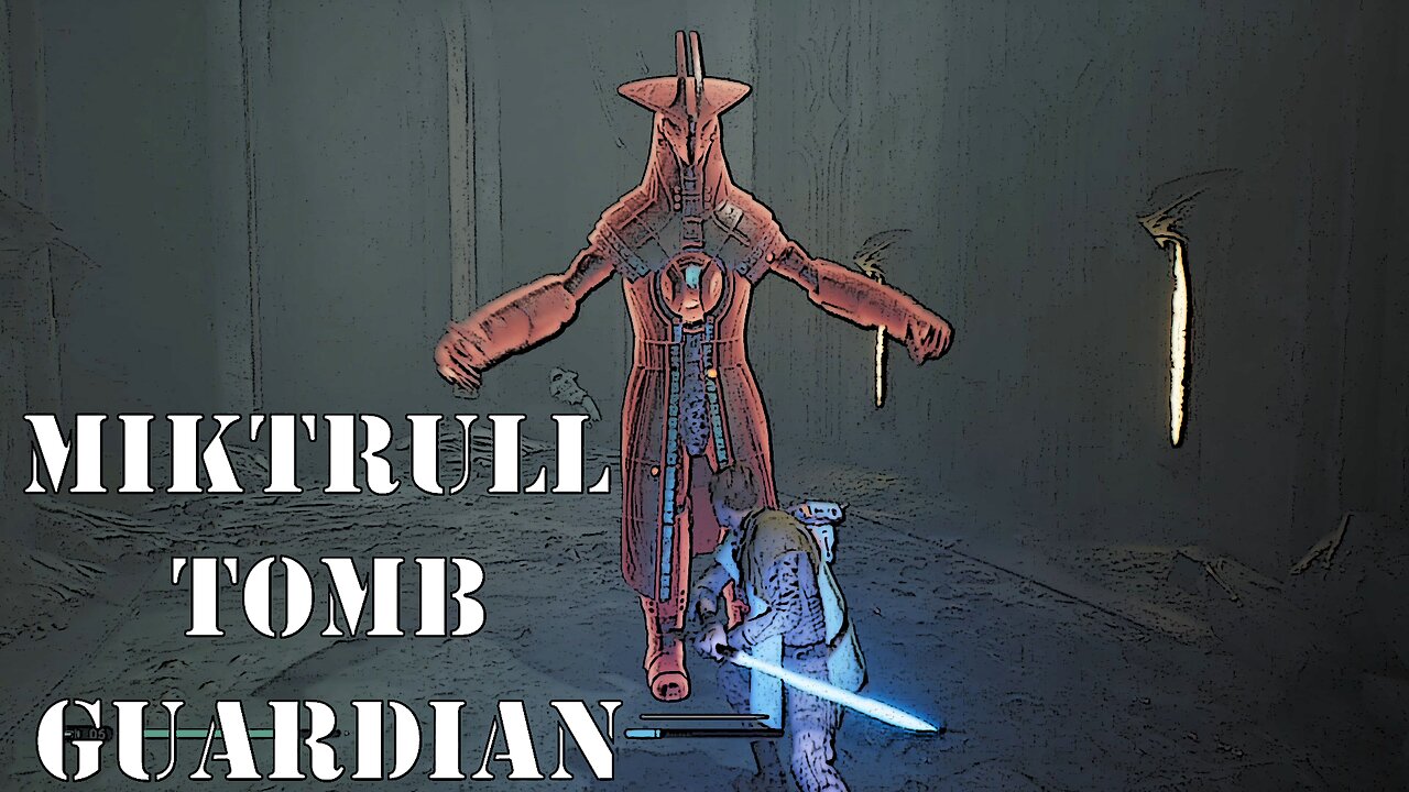 Miktrull Tomb Guardian(1st Encounter) || Star Wars Jedi: Fallen Order