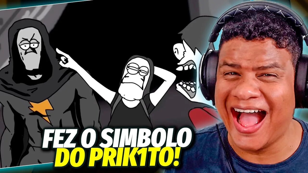 REAGINDO VI ADÃO NEGRO em animação (Nando Moura) | React Anime Pro