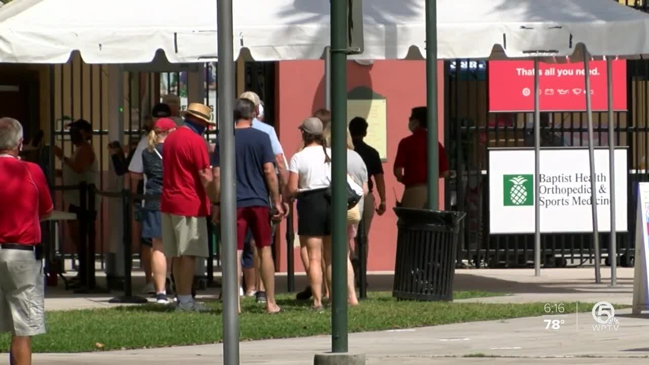 Spring training kicks off in Jupiter