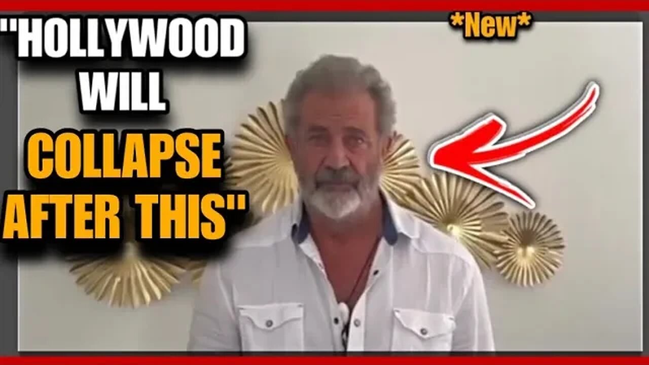 **Holy MOLY!! Mel Gibson Just said this in front of the WORLD!!