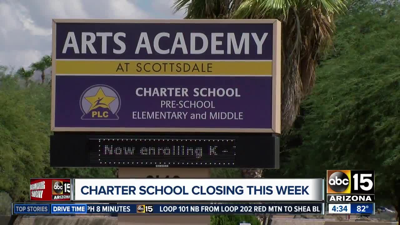 Valley charter school announces it will close this week