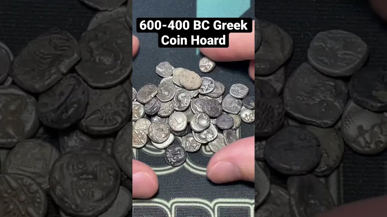 500 BC GREEK SILVER COIN HOARD BUY!!