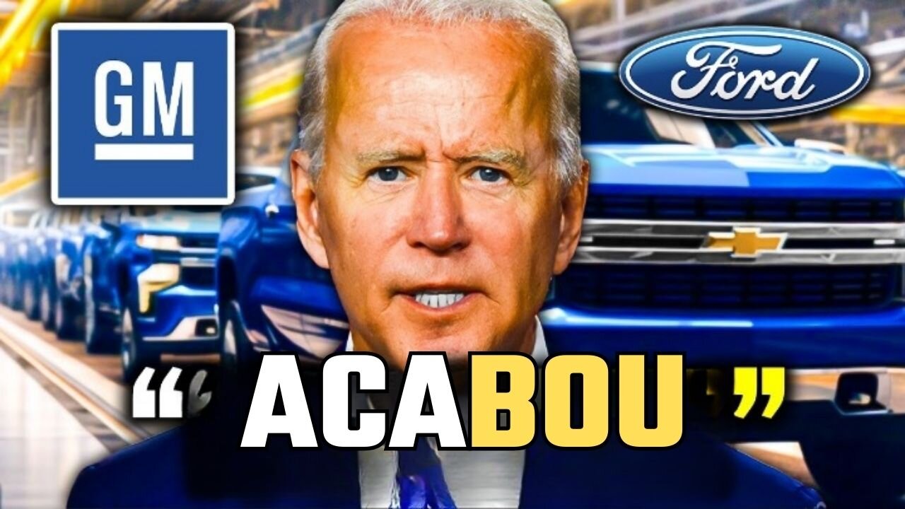 GRANDES NOTÍCIAS! Joe Biden AVISOU para TERMINAR A PRODUÇÃO EVs imediatamente!