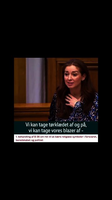 Samira Nawa ønsker mere kvindeundertrykkende islam i DK. Mette Thiesen sætter hende på plads!