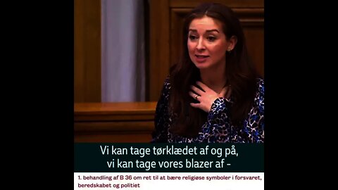 Samira Nawa ønsker mere kvindeundertrykkende islam i DK. Mette Thiesen sætter hende på plads!