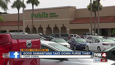 Two former marines take down Publix purse snatcher