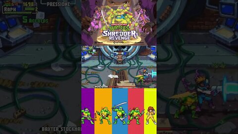 ✅TARTARUGAS NINJAS CORTES #72 - FASE 12