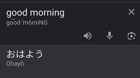 ohayō gozaimasu おはようございます is GOOD MORNING GOOGLE !!! -- FRANSISCA OFFICIAL