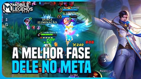 ESSA É A MELHOR FASE DESSE HERÓI DESDE O META BAN ABSOLUTO | MLBB