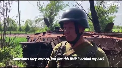 Destroyed Russian tanks all over Ukraine