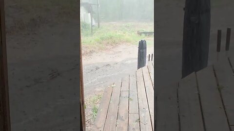 Rain and Hail Today