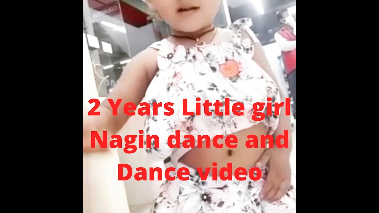 2 years little girl dance video ❤️ Best Funny dance video in mall❤️❤️❤️