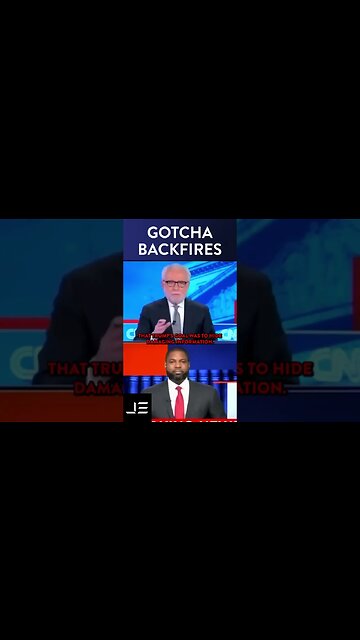 Watch CNN Host's Face When His Question BLOWS Up In His Face #Shorts