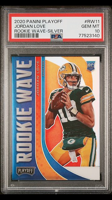 Make $$$ with Jordan Love Rookie Wave Silver Prizm Card