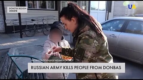 Russian army kills people from Donbas
