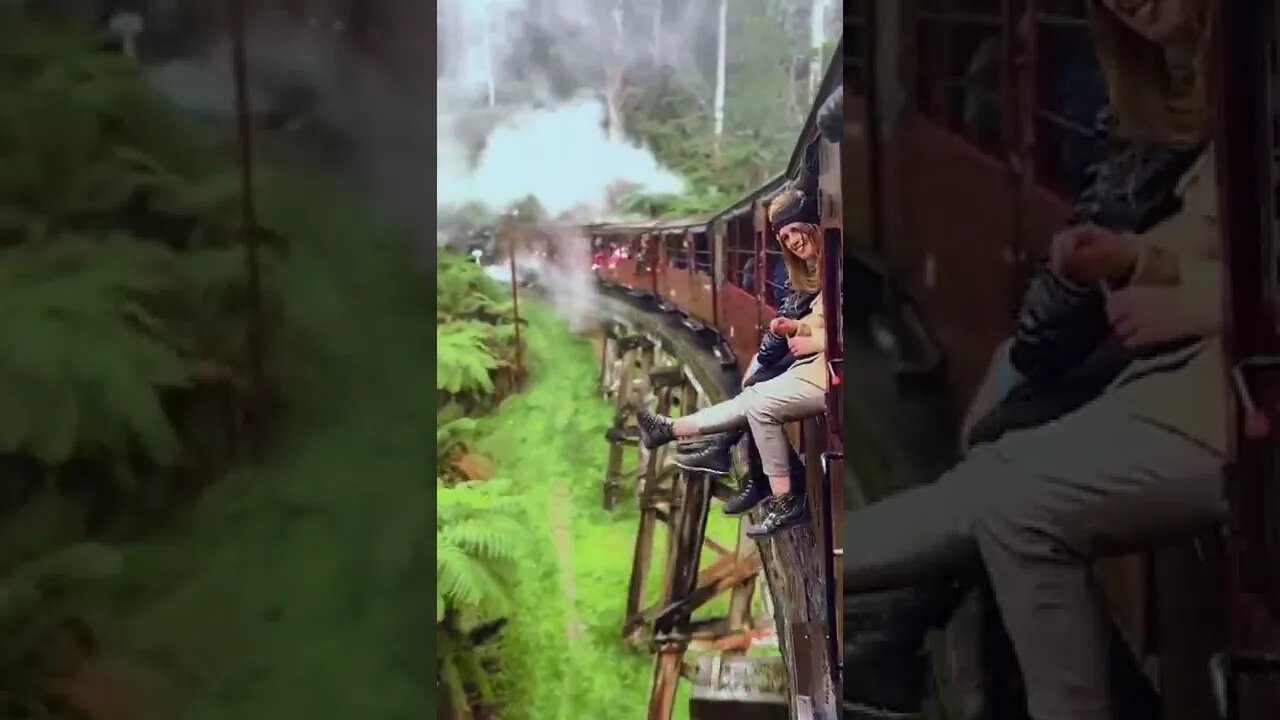Beautiful TRAIN Ride 😍💯
