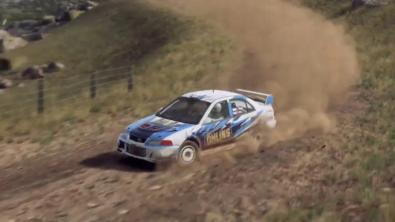 DiRT Rally 2 - Replay - Mitsubishi Lancer Evolution VI at Valle de los puentes